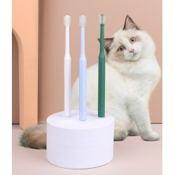Cat Dog Pet Rotary Toothbrush Oral Cleaning Brush For Easy Teeth Cleaning And Dental Care