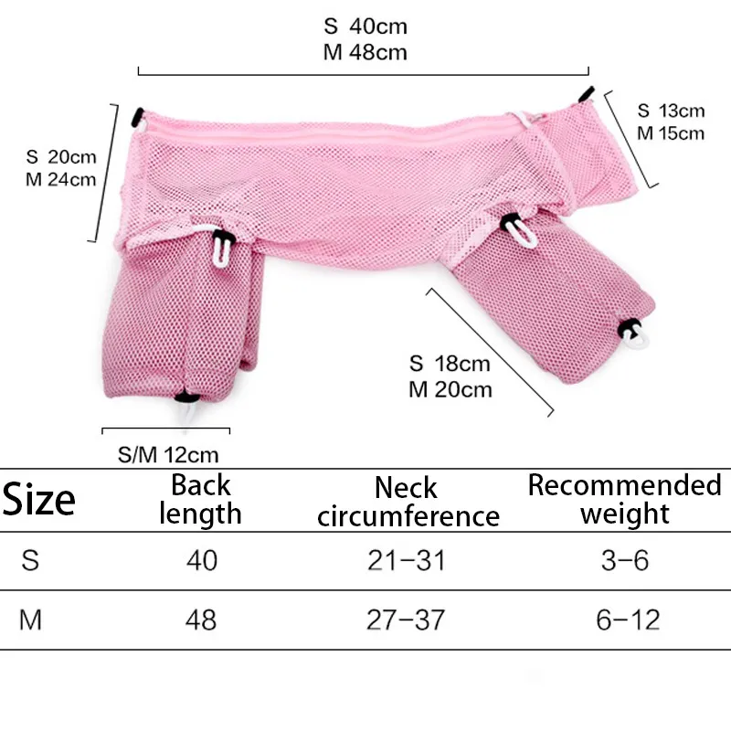 Cat Protective Equipment & Nursing Clothes Pet Grooming Bag Adjustable Bathing And Washing Net Bag For Cat Bite & Scratch Soothing Cat01