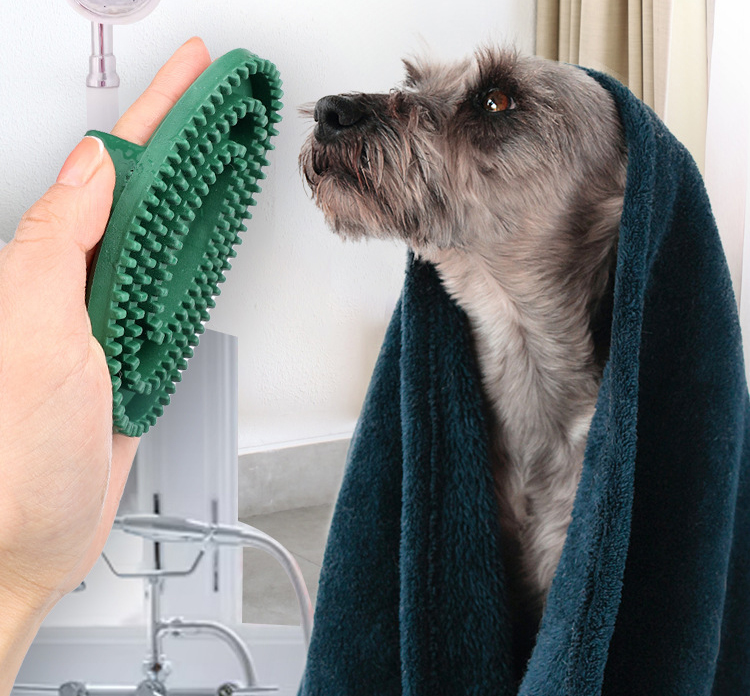 Cat Dog Oval Massage Bath Brush