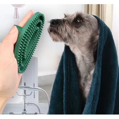 Cat Dog Oval Massage Bath Brush 02