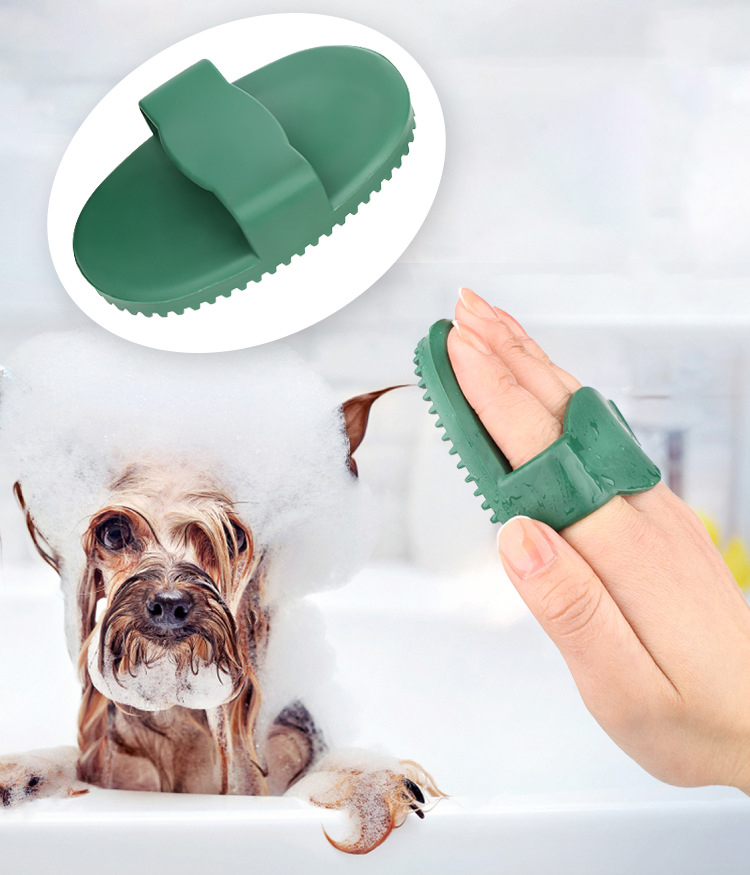 Cat Dog Oval Massage Bath Brush