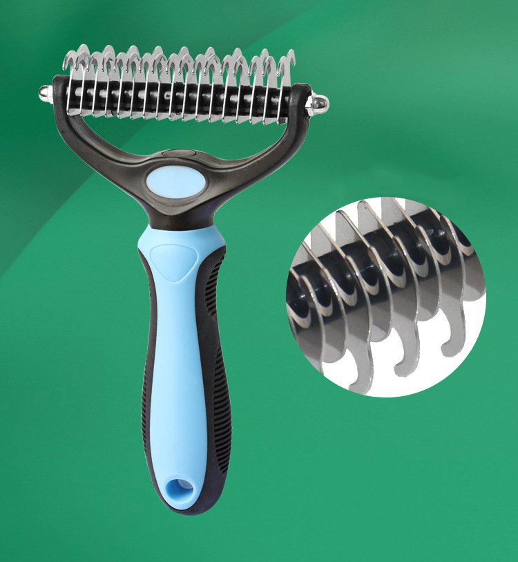 Cat Dog Stainless Steel Double Sided Cleaning Brush