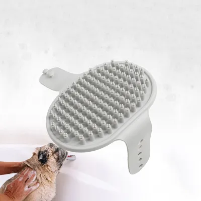 Cat Dog Bath Massage Brush  01