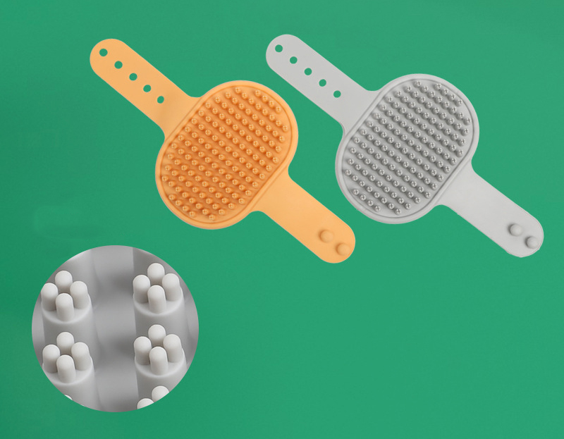 Cat Dog Bath Massage Brush 