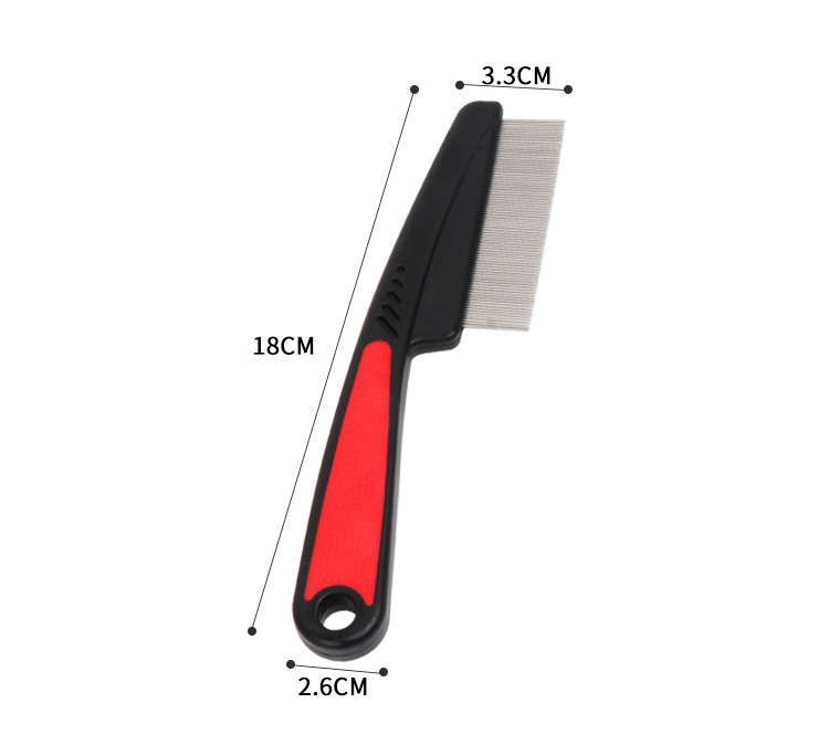 Cat Dog Long Handle Flea Comb