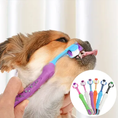 Cat Dog Multi-angle Oral Cleaning Brush 01