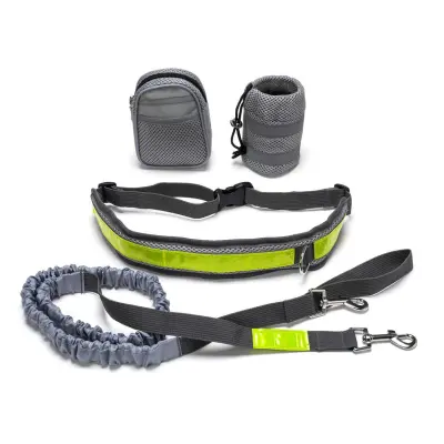 TAILUP Adjustable Hands Free Dog Leash with Fanny Pack 01