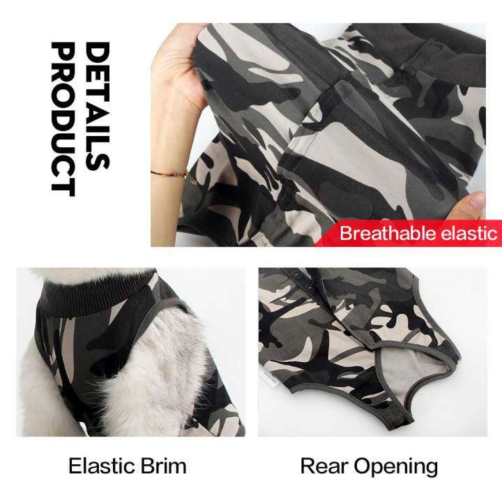 Cat Recovery Suit for Post-operative Care