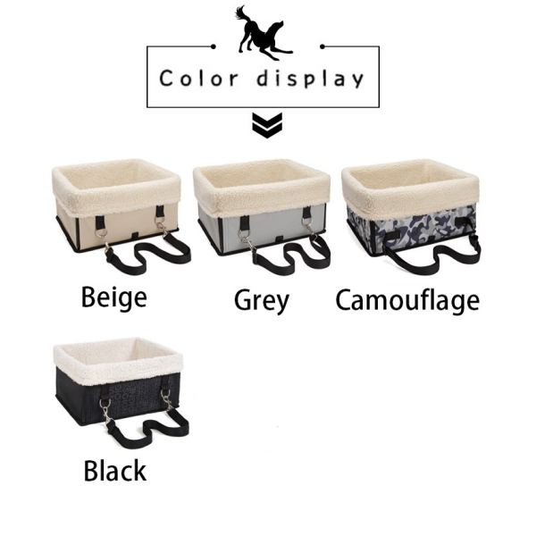 TAILUP Dog Pet Bag & Cages Dog Backpack Pet Dog Car Seat Carrier Foldable Portable Safety Multifunction Waterproof Car Travel Bed