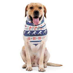 Dog Scarf Soothing Headgear Saliva Towel Dog Bib Decorative Dog Headgear