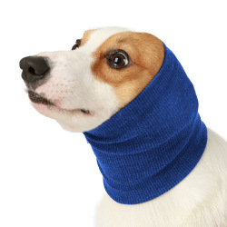 Dog Soothing Headgear Calming Dog Earmuffs Fashionable Pet Scarf Bandana for Anxiety Relief