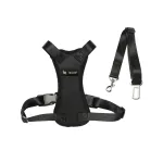 Alphabet Style Dog Harness With Car Seat Belt