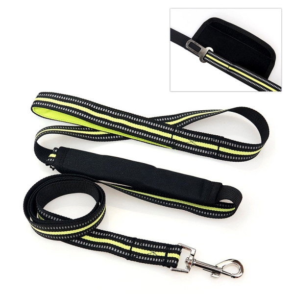 TAILUP Dog Leash And Collar Long Leash Dog Leash Multipurpose Training Leash Can Be Used For Car Seat Belt, Dog Leash And Car Seat Belt 2 In 1