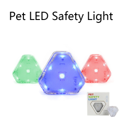 CAT DOG Training Equipment Pet Night Out LED Warning Light Waterproof Anti-lost Pet Light