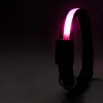 LED Solar Charging Glowing Light Up Dog Collars