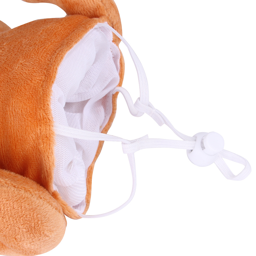 CAT Hat & Scarf Pet Hat Dress Up Chicken Leg Headdress Cat Dress Up Hat Show Ears Cat Headgear