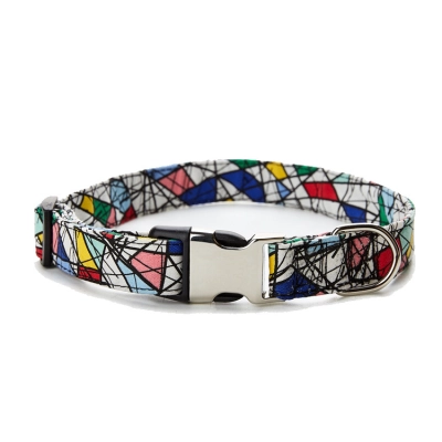 Bohemian Adjustable High Dog Cat Collars 01