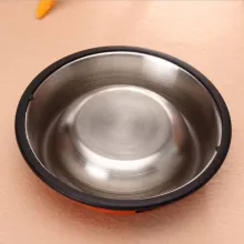 Stainless Thickened Cat Dog Food Bowl02