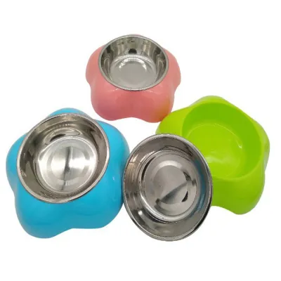 Stainless Steel Cat Dog Single Bowl 01