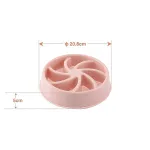 Anti-Gulping Slow Feeder Dog Bowls