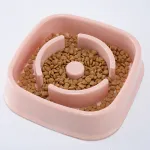 Anti-Gulping Slow Feeder Dog Bowls
