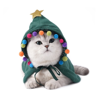 CAT Capes & Gowns Pet Clothes Christmas Halloween Transformed Funny Cat Clothes Cloak 01