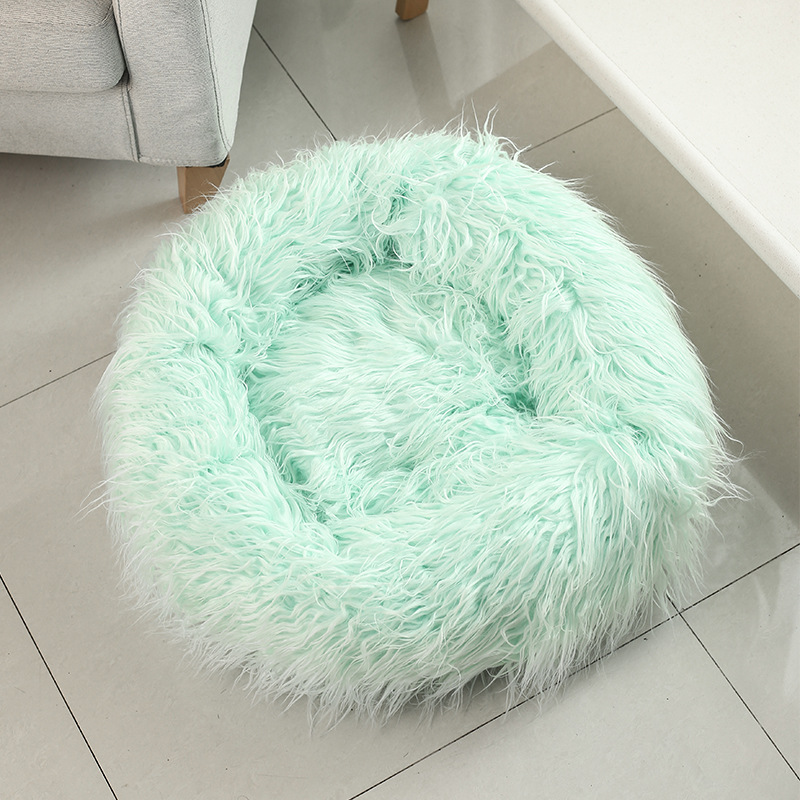 CAT Bag & Cages Plush Cat Litter Winter Warm Removable Semi-enclosed Cat Litter