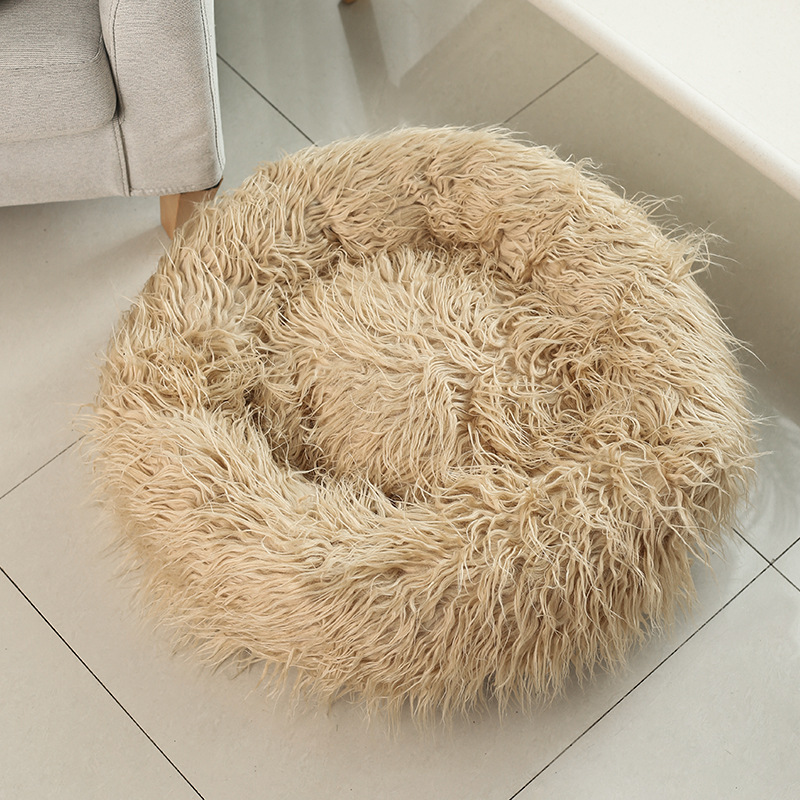 CAT Bag & Cages Plush Cat Litter Winter Warm Removable Semi-enclosed Cat Litter