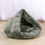 CAT Bag & Cages Pet Slipper Cat Litter Winter Thickening Warm Pet Cat Mat Cat Sleeping Bag Cat Litter