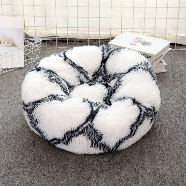 CAT DOG Bag & Cages Dog Kennel Round Plush Pet Kennel Cat Kennel Warm Pet Supplies Dog Bed Pet Bed Pet Cushion Removable And Non-removable