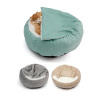 CAT Bag & Cages Cat Bed Four Seasons Creative Pet Litter Cat Pad Blanket One Shell Shape Soft And Comfortable Plush Cat Litter Pet Pad