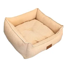 Removable Cotton Linen Breathable Dog Kennel00