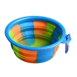 Folding Camouflage Silicone Dog Bowls