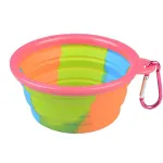 Folding Camouflage Silicone Dog Bowls