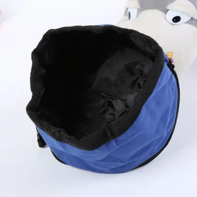 Oxford Cloth Folding DOG Bowls with Waterproof Zipper 02