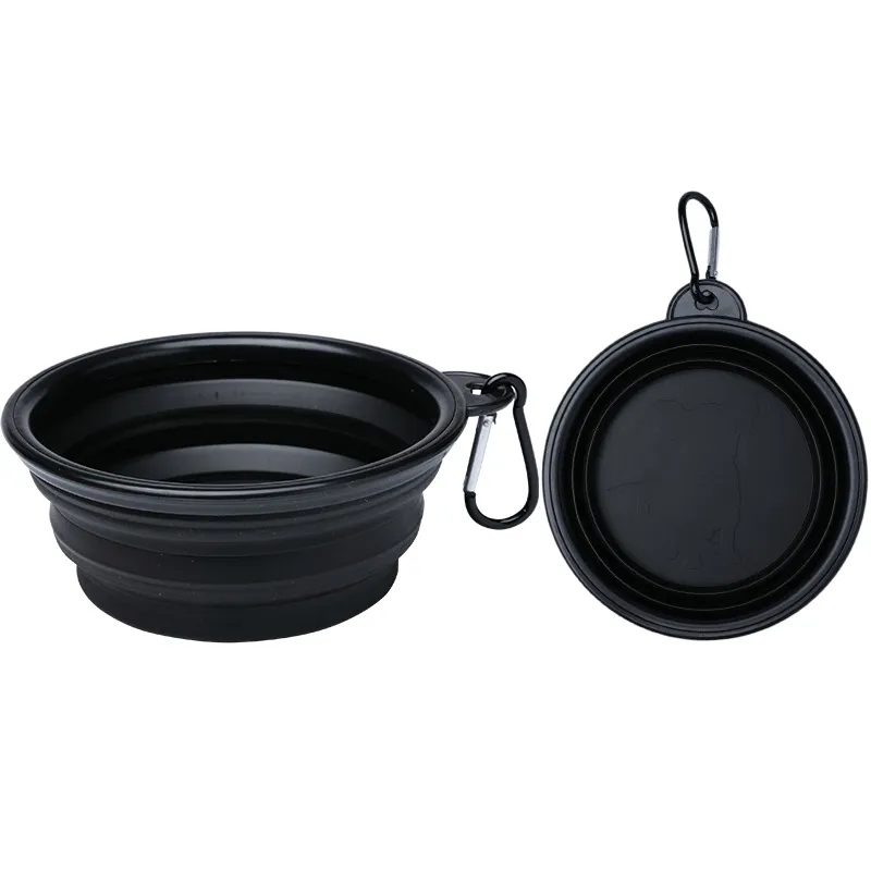 Cat Dog Travel Portable Silicone Bowl05