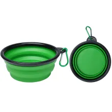 Cat Dog Travel Portable Silicone Bowl01