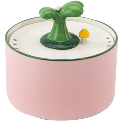Ceramic Cat Water Dispenser 01