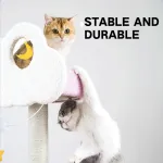 CAT Scratchers & Cat Tree Purple Cat Climbing Frame Cat Nest Cat Tree One Scratching Column Large Cat Tower Cat Scratching Board Toy Jumping Platform Cat Villa
