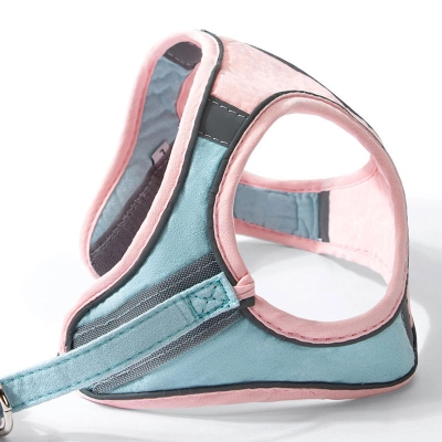 CAT Leashes & Collars Cat Traction Rope Vest Type Reflective Chest Strap Anti-breakaway Cute Outgoing Traction Rope Walking Cat Special Rope 02