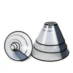 Cat Dog Cones Translucent Collars