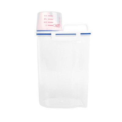 Cat Dog Food Sealed Storage Bucket 01