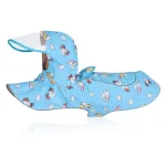 Dog Rain Gear Pet Clothing Waterproof Reflective Cape Raincoat Transparent PU Leather Dog Raincoat