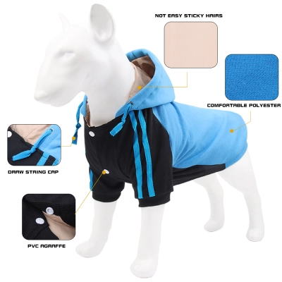 CAT T-Shirt & Hoodie Pet Clothes Autumn Winter Warm Dog Sweater Small And Medium Dog Fleece Hooded Sweater 02