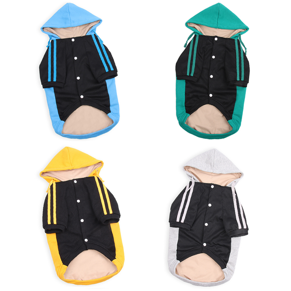 CAT T-Shirt & Hoodie Pet Clothes Autumn Winter Warm Dog Sweater Small And Medium Dog Fleece Hooded Sweater