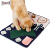 DOG Sniffing Mat Pet Sniffing Pad Tibetan Food Puzzle Plush Dog Toy Training Decompression Extra-large Dog Sniffing Pad