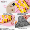 Cat Slow Food Toy Fish-shaped Pet Sniffing Pad Plush Tibetan Food Puzzle Training Cat Toy Anti-demolition Home To Relieve Boredom