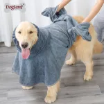 DOGLEMI Dog Bathrobe Towel