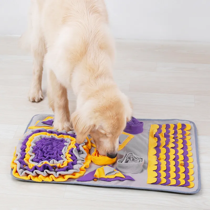 DOG Slow Feeder Toys Color DOG Sniffing Mat