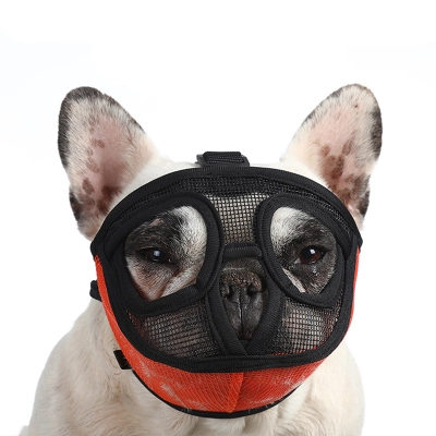 Short Mouth Dog Anti-bite Muzzles 01